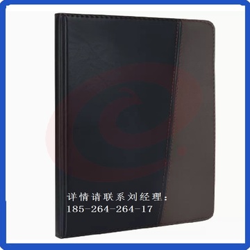 得力A5商务仿皮面25K笔记本子 （25K120张不带扣）--加厚软皮皮面带磁扣 加厚记事本