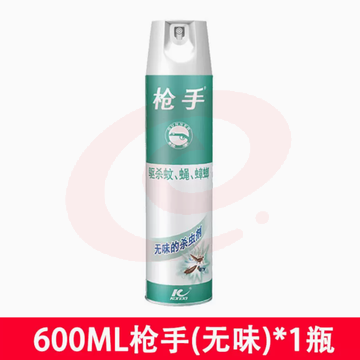 枪手 杀蚊气雾剂  无味600ml