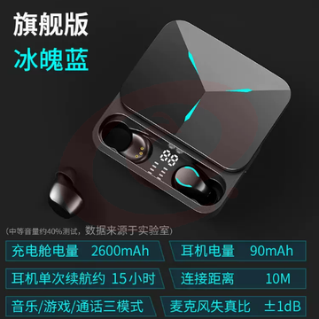 联想游戏蓝牙耳机长续航运动跑步降噪高音质电竞适用苹果TG01正品