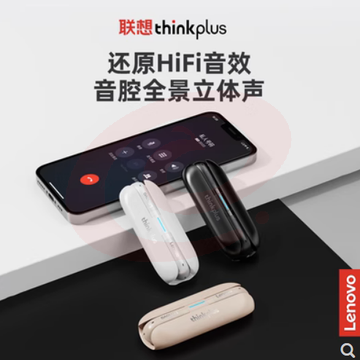 Lenovo/联想正品TW60 真无线降噪蓝牙耳机适用苹果华为小米vivo