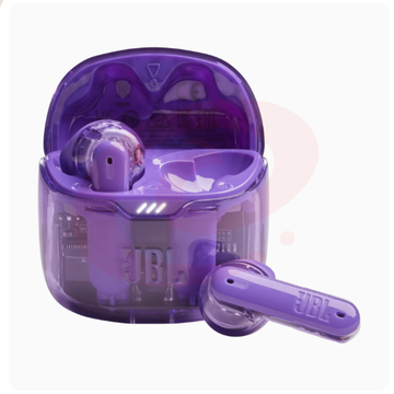 JBL TUNE FLEX小晶豆降噪版 真无线蓝牙耳机入耳式半透明