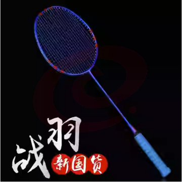 战羽ZHANYU羽毛球拍单拍铝碳小黑拍超轻双拍对拍进攻耐打初学训练
