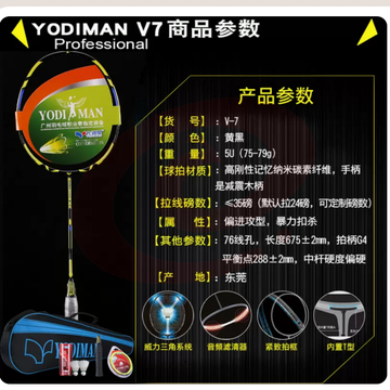 专业羽毛球拍单拍全碳素超轻