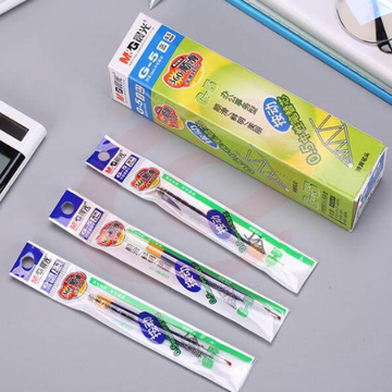 晨光G-5 墨蓝色0.5mm中性笔芯 签字笔替芯 水笔芯 K35/S01/S08 20支/盒