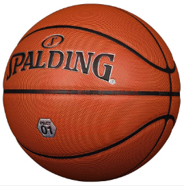 斯伯丁（SPALDING）飞行员系列抓握优异PU材质室内外通盈7号成人篮球77-740Y