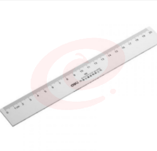 得力 （deli ) 6220 20cm 塑料直尺