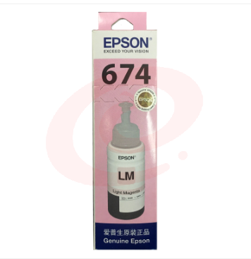 爱普生（Epson）T6746 浅洋红色 墨水 适用于 L801 L1800 L850 L810 L805