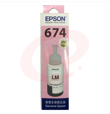 爱普生（Epson）T6746 浅洋红色 墨水 适用于 L801 L1800 L850 L810 L805 SKU：YDKJ02222