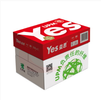 红益思 高白复印纸 A4 80g 500张/包 5包/箱