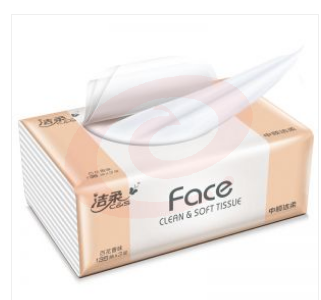 洁柔（C&S）抽纸 粉Face 强韧3层135抽面巾纸*3包 百花香味(L大号纸巾 面子系列可湿水)