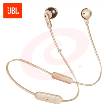 JBL TUNE215BT 无线蓝牙耳机 半入耳式运动耳麦 5.0高效传输 Type-C极速充电 超长续航 苹果安卓耳机 暮光金