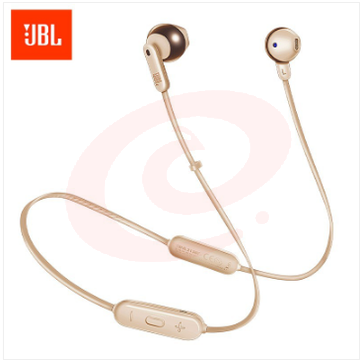 JBL TUNE215BT 无线蓝牙耳机 半入耳式运动耳麦 5.0高效传输 Type-C极速充电 超长续航 苹果安卓耳机 暮光金 SKU：YDKJ02498