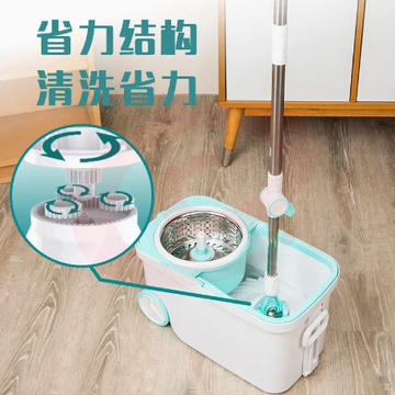 通用旋转拖把杆