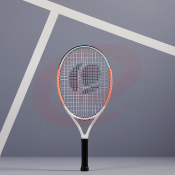 迪卡侬（DECATHLON）2023年新儿童网球拍碳素款【25寸】阳光橙白(空白)4728149