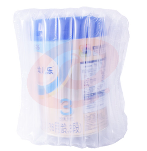 伏兴 气柱袋 围栏充气袋 奶粉化妆品包装袋缓冲袋易损品快递袋 Q型6柱适合直径7.5cm高25cm物品 50只装