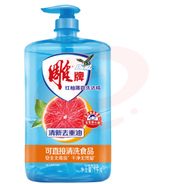 雕牌 红柚薄荷洗洁精1kg