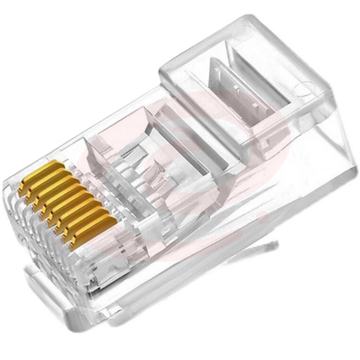 六类非屏蔽水晶头 网线接头 100个装 SKU：YDKJ03851