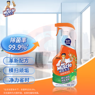 威猛先生 浴室清洁剂 500g 去除水垢 皂垢 瓷砖清洁剂