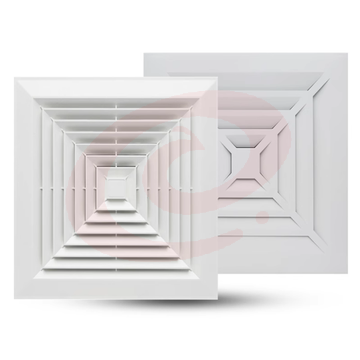 志高吊顶强力排气扇  12寸外尺寸34*34  嵌入式300x300天花板600x600集成换气扇排风扇