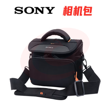 索尼ZVE10 ZV-E10微单相机包 大号索尼包+肩带+防雨罩+腰带 A7C A7R A7M3 AR7M2斜跨摄影背包防水