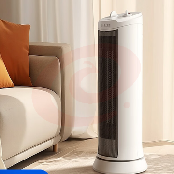 限时特价-美的（Midea）电暖器 暖风机 速热双档热风机  恒温电暖器 电暖气片 烤火炉 立式无极调温  【立式入门】