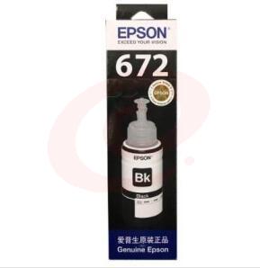 原装爱普生(EPSON)T6721黑色墨水瓶(适用于:L101 L111 L130 L201 L211 L220 L301 L310 L313)(单位：瓶) SKU：YDKJ05794