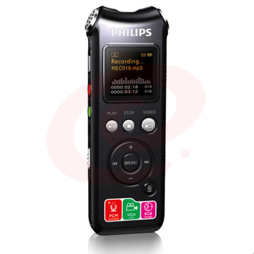 飞利浦（PHILIPS） VTR8000 8GB 执法取证 录音笔 集成摄像头 录像摄像