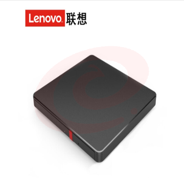 联想(Lenovo)TX800 外置光驱 超薄外置DVD刻录机 24倍速 高速移动光驱 Type-C+USB双接口 SKU：YDKJ05718