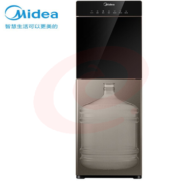 美的（Midea）饮水机智能生态下置式家用桶装水立式制冷制热自动上水抽水器 YD1316S-X