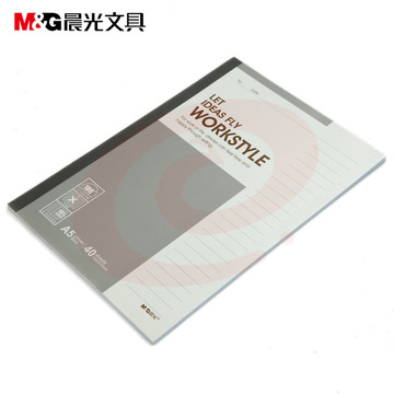 1100675283EA 晨光 APYJQ411 无线装订本 A5 40页 混色