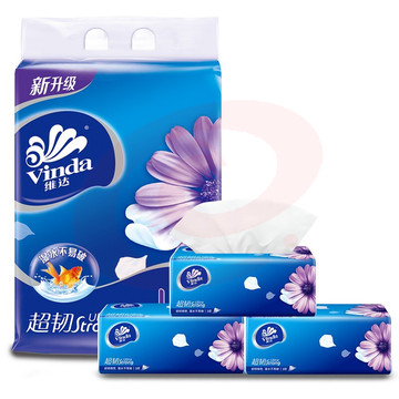 维达（Vinda） V2220 3层150抽抽取式维达面巾 3包/提 SKU：YDKJ05350