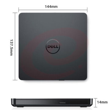 戴尔(DELL)DW316外置光驱DVD刻录机 USB外接笔记本台式机通用轻薄移动光驱 USB接口 SKU：YDKJ05977