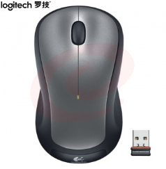 罗技（Logitech）M320 鼠标 无线鼠标 办公鼠标 对称鼠标 大手鼠标 带无线2.4G接收器 黑色 SKU：YDKJ06052