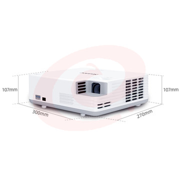 索诺克(Sonnoc)SNP-LW3600 激光投影仪 投影机办公培训(高清WXGA 3600流明 )