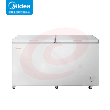 美的（Midea）BD/BC-521DKM（E） 521升商用卧式单温冰柜 冷藏冷冻转换冷柜  