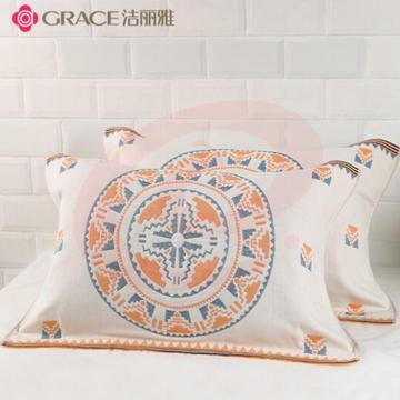 洁丽雅 枕巾全棉纱布 52*76cm