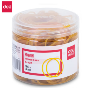 得力（deli）3215 橡皮筋/橡胶圈/乳胶圈/财务牛皮筋 SKU：YDKJ06414