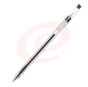 得力(deli)S40中性笔水笔签字笔黑笔签字笔 办公用品 学生用品 0.3mm黑色财务专用12支