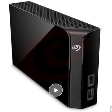 希捷 桌面移动硬盘 12TB USB Hub扩展坞 3.5英寸 大容量存储 STEL12000400