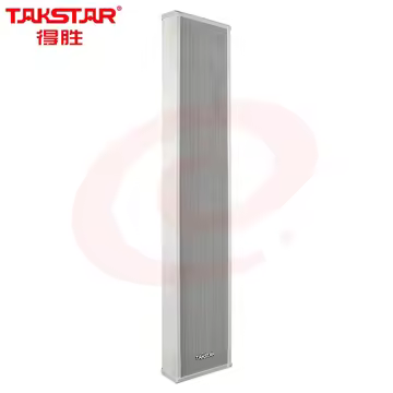 得胜（TAKSTAR）EBS-100W 壁挂广播音柱 广告户外防水工程应用 拉铝外壳壁挂式音箱