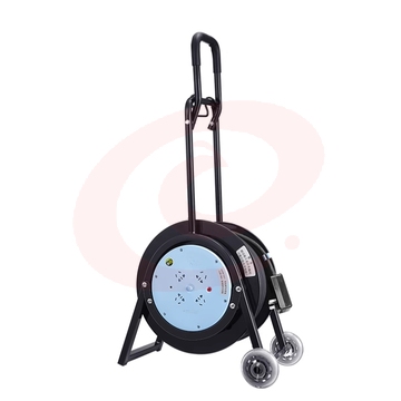 公牛GN-805D小车式电缆盘220V卷线盘漏电插头16A电源盘绕线盘GN805D/电缆3x6/30米/8千瓦