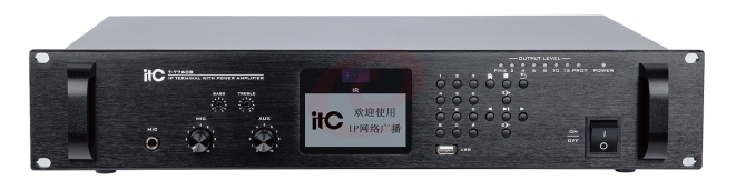 ITC  IP网络功放终端T-7760B SKU：YDKJ06618