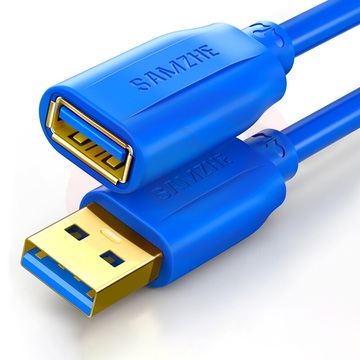山泽 SAMZHE USB延长线 USB3.0 公对母 AM/AF UK-630 3米