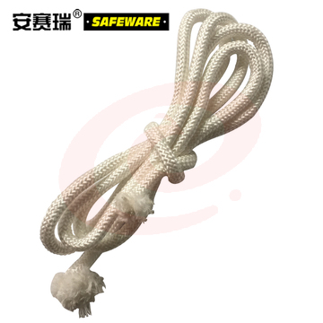 安赛瑞 16编PP塑料绳 多股编织尼龙绳 高强度粗细 白色 Φ4mm×100m 10779