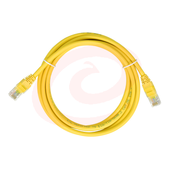 酷比客 L-CUBIC 超五类非屏蔽百兆网线 10米 LCN5RUYW10 (黄色)