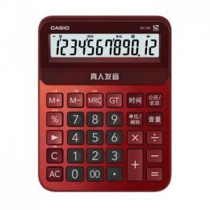 卡西欧 CASIO GY-120-RD 语音 商务计算器 SKU：YDKJ06743