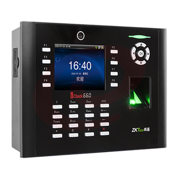 ZKTeco指纹识别考勤门禁终端iClock660