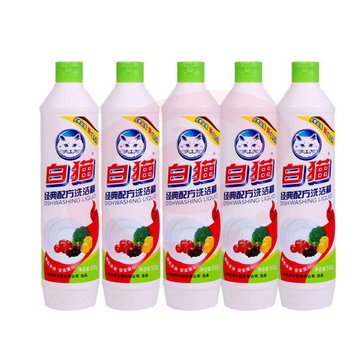 白猫 经典配方洗洁精 500g （30瓶/箱）