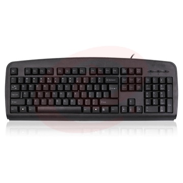 双飞燕 A4TECH 有线键盘 KB-8 有线，USB接口 (黑色) SKU：YDKJ07093