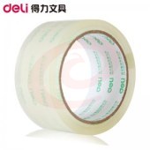 得力 30201 封箱胶带 48mm*40y*50um(6卷/筒)